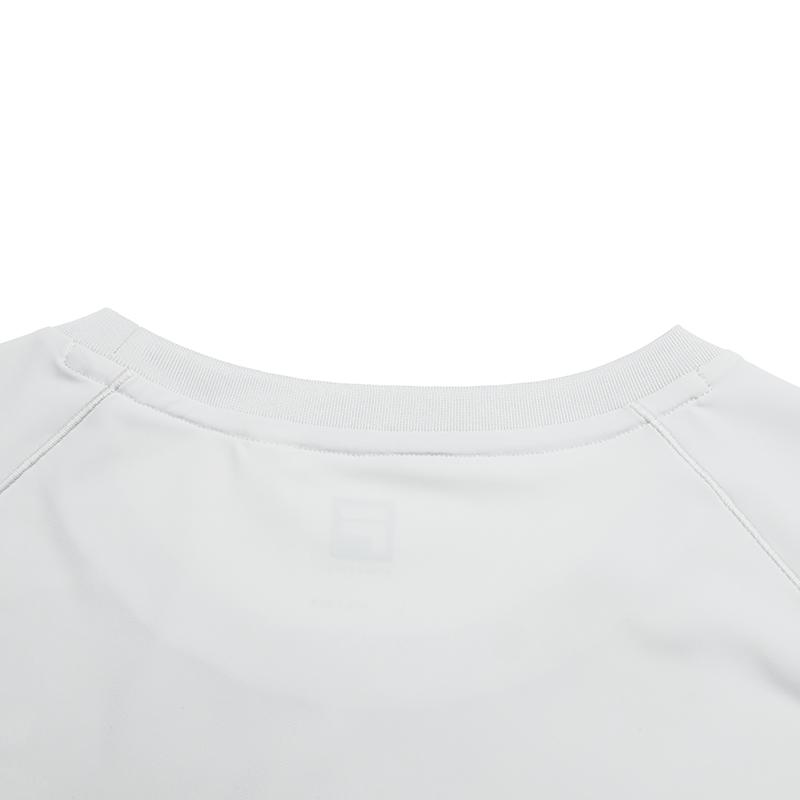 FILA Fitness Series Simple Classic Basic Versatile Sports Training Casual Cool Dry Quick-Dry Short Sleeve T-Shirt Men Tops A51M621106FGY