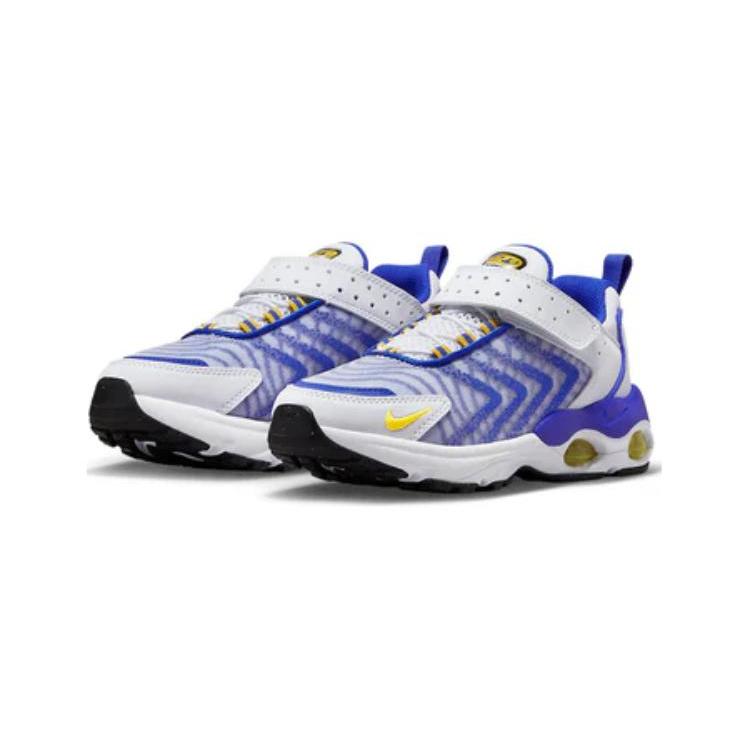 New Nike Air Max Tailwind 1 Anti-Slip Wear-Resistant Sports Casual Shoes White Blue Children Aged 3-7 Years Old DQ0297-100
