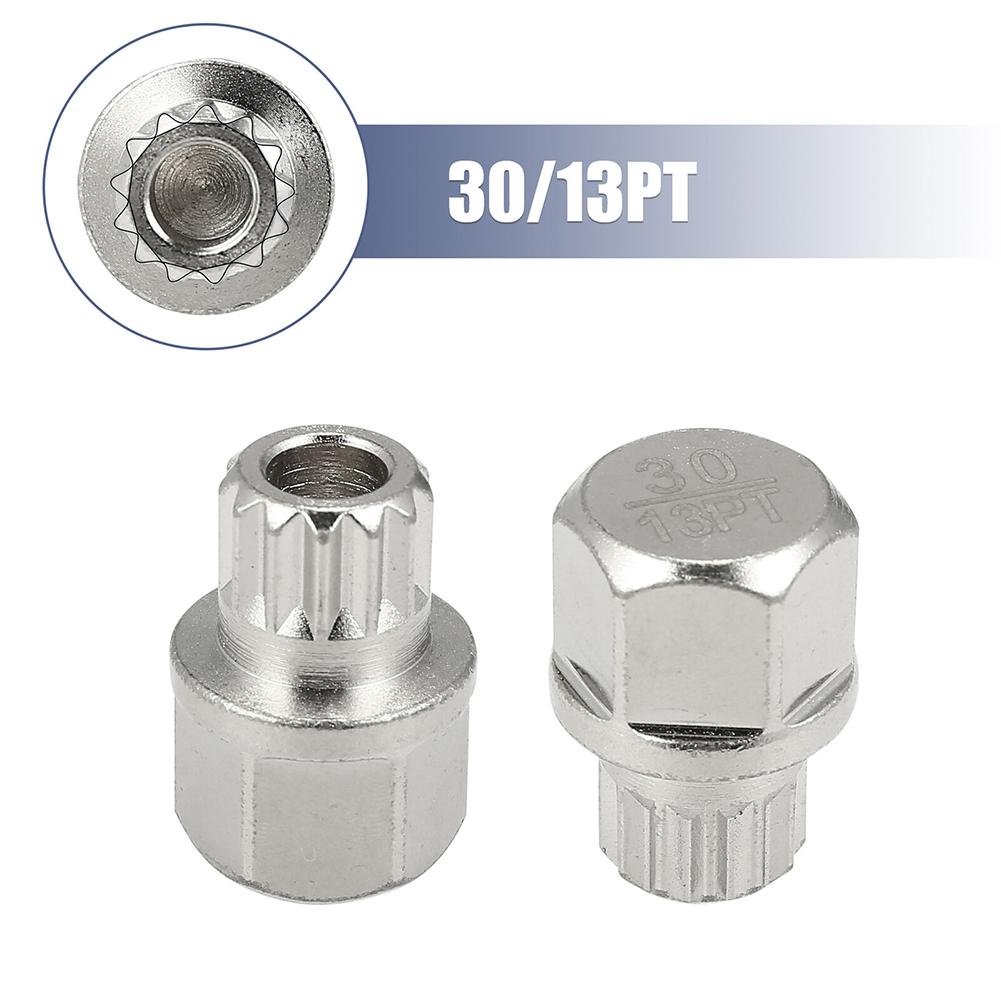 30/13PT 37/21PT Hollow Car Anti Theft Wheel Lock Lug Nut Screw Removal Key For BMW Wheel Lock Lug Nut Is Used To Remove Or Insta