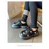 Children's Shoes Boys' Shoes Autumn New Girls Students Soft Soles Foreign Style Lace-up Princess Shoes Comfortable Small Leather Shoes