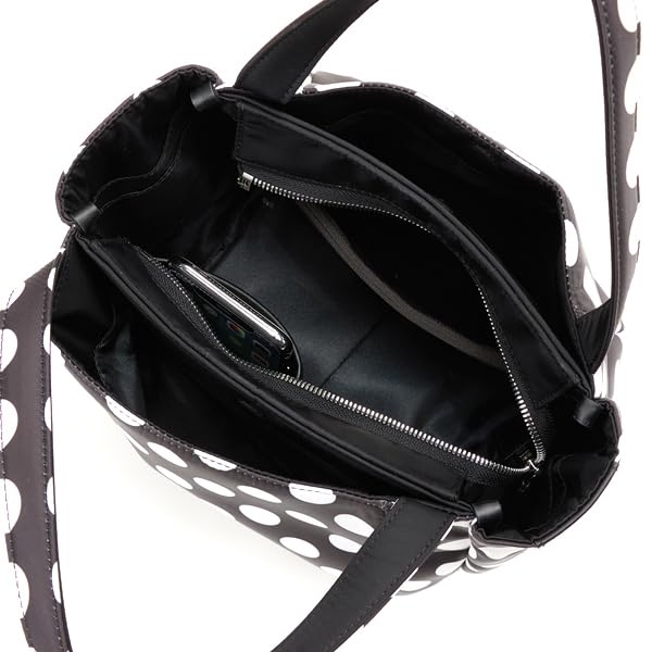 Isaac Polka Dots Bonding Tote Bag, Small, Ivory (33)