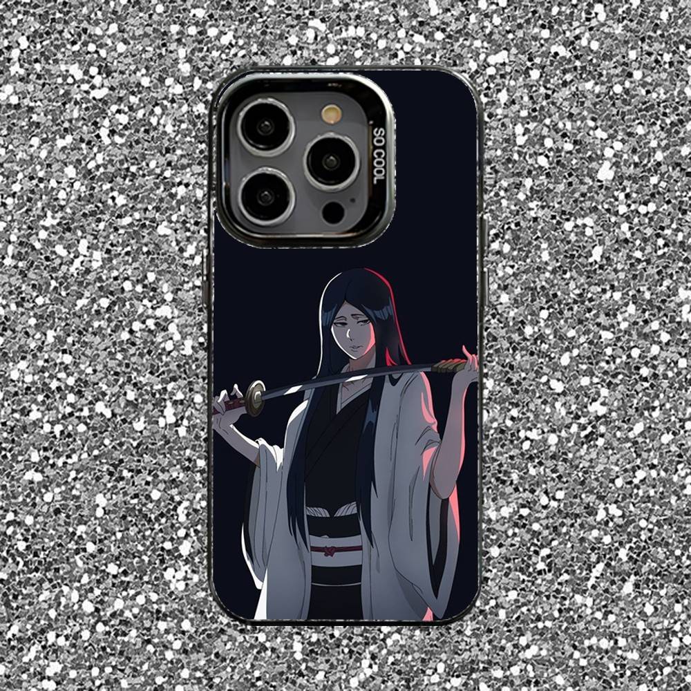Retsu Unohana B-Bleachs Phone Case For iPhone 16,15,14,13,12,11,Pro,XS,Max,Plus,Mini,SE Black Candy Matte Shockproof Cover