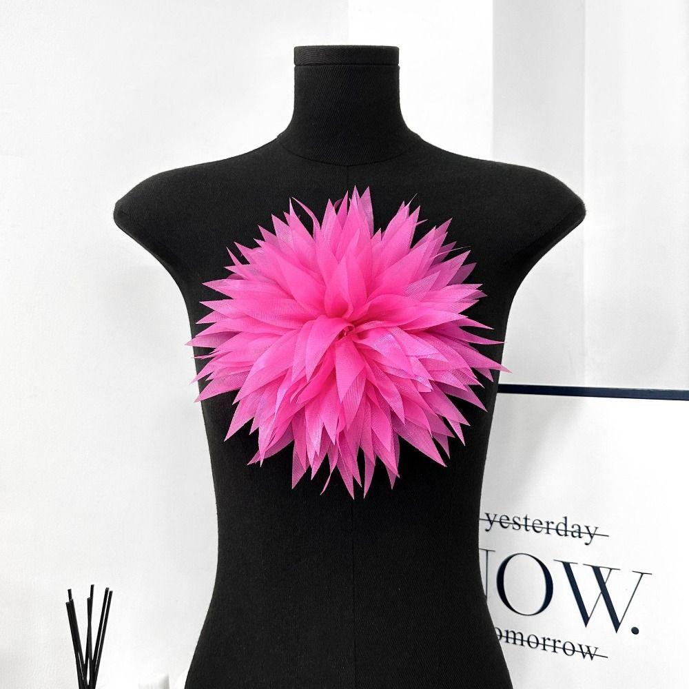 3D 3D Handmade Flower Multi-layer Chest Flower Chrysanthemum Flower Accessories  Chest Decoration