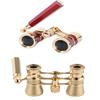 3X Binoculars Telescope Vintage Musical Concert Telescope Lightweight Pocket Binoculars  Theater