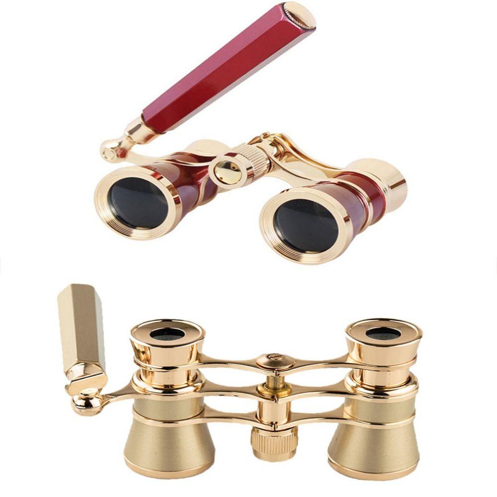 3X Binoculars Telescope Vintage Musical Concert Telescope Lightweight Pocket Binoculars Theater