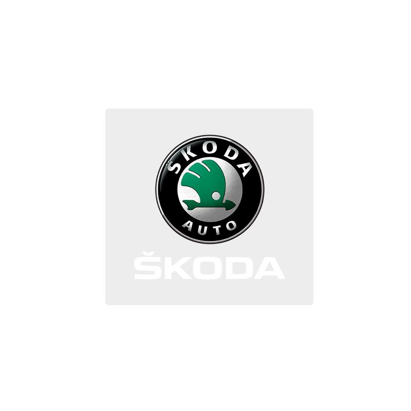 XOWS7 Car Interior Steering Wheel 3D Sticker Logo Car Accessories Tool for Skoda RS Rapid Yeti Karoq Vision Octavia Kodiaq Kamiq Fabia