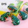 1/4Pcs Wind-up Animal Toy Nostalgic Vintage Kids Adults Clockwork Spring Metal Jumping Frog Rooster Rat Rabbit Toy Party Favors