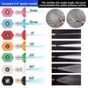 Pressure Washer 1/4 Quick Connect Adapter With Multi Angle Nozzles Fit AR Blue Clean Black Decker Bosch Foam Cannon Car Washing