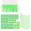 Luminescent Rubber Fishing Line Beads Soft Rubber Rig Floating Tube Sleeve for Night Fishing