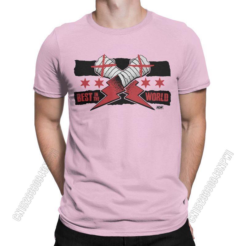 Unisexs Cm Punk Aew Best In The World T Shirt Cotton Clothing Vintage Stylish Chic Crewneck Tee Shirt Gift Tshirts