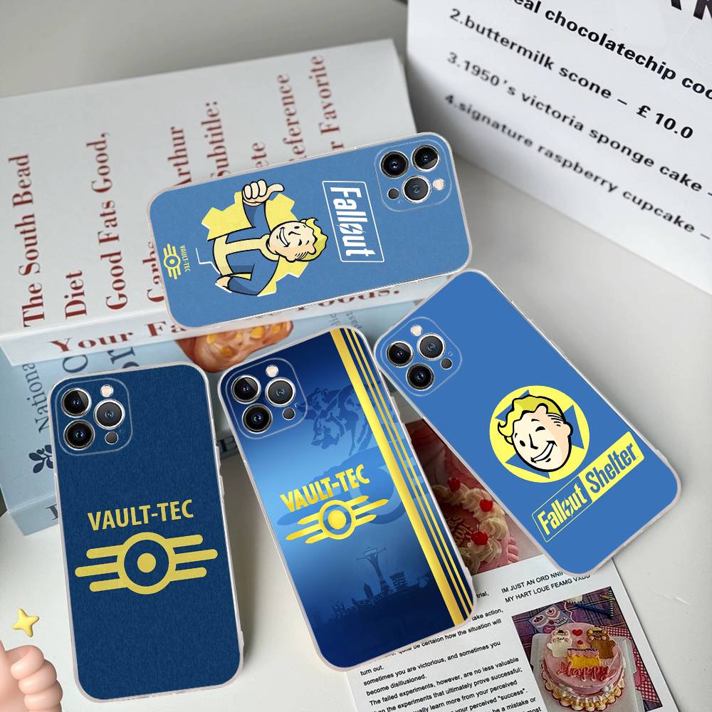 F-Fallout S-Series 4 Cool Game For iPhone 17 16 16e 15 14 13 12 11 Pro Max Mini Plus Phone Case