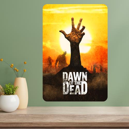 Dawn of the Dead Classic Movie Metal Poster Sign 20x30cm(7.8x11.8inch)