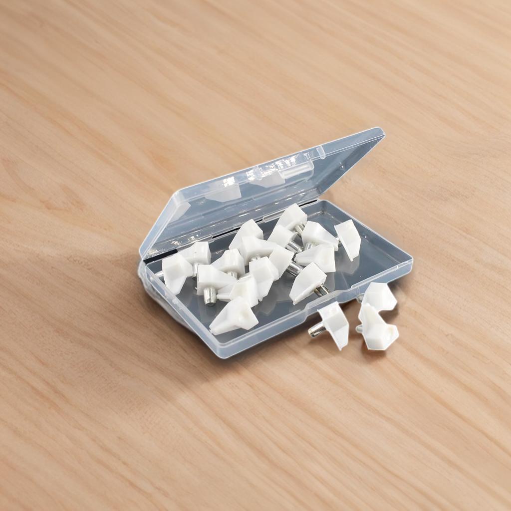140 Pcs Transparent Laminate Support Baffle Nails - Ideal for Cabinet Laminate Support & Furniture Hardware Assembly