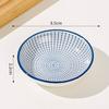 1/6pcs Japanese Style Mini Ceramic Plate Soy Sauce and Vinegar Dipping Plate Snack Plate Family Desktop Fruit Dessert Plate