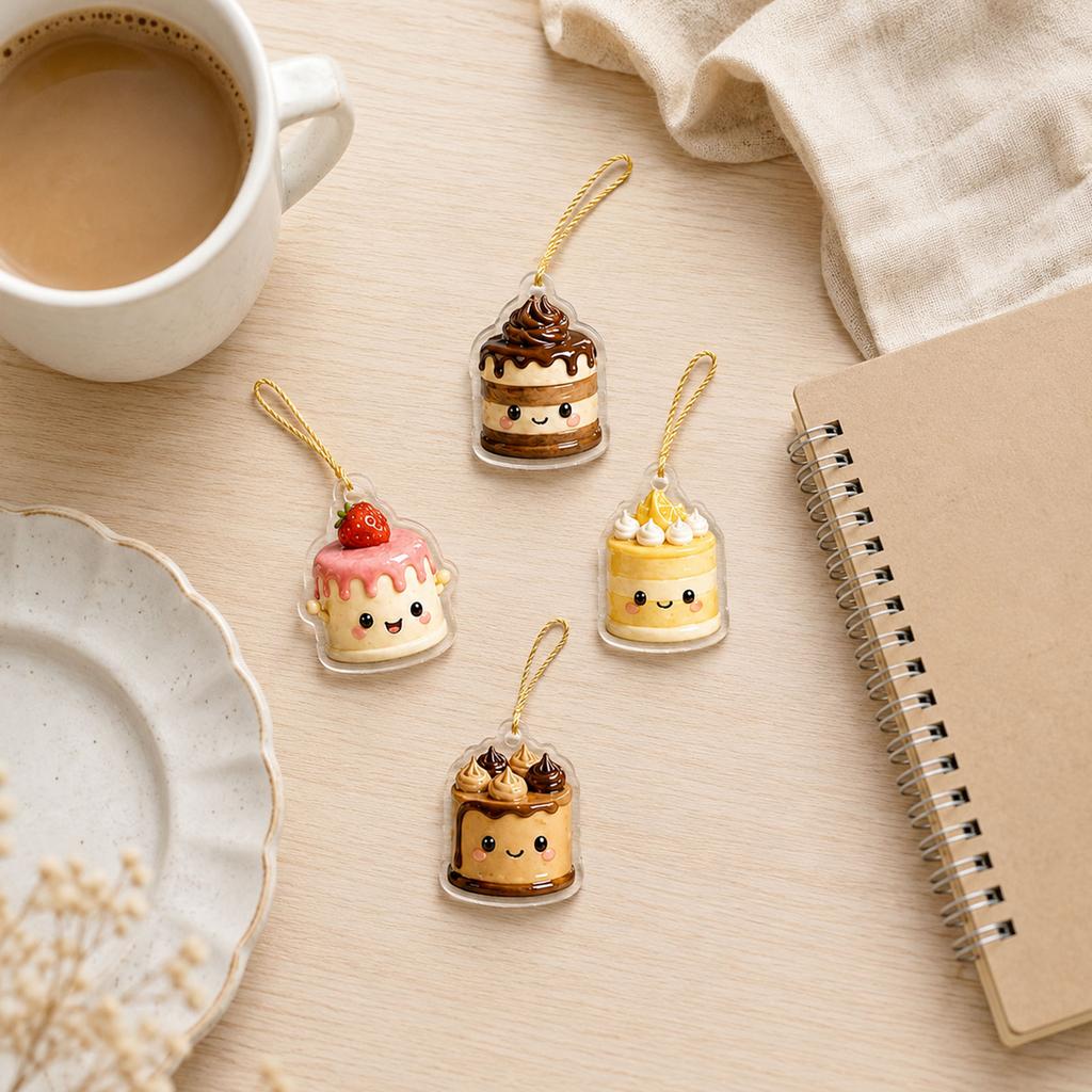 -Day Countdown Calendar with 2D Flat Acrylic Pendant for Birthday Party Adults Kids