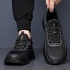 Fashion Antiskid Male Travel Shoes 2025 New Handmade Mens Slip on Shoes Luxury Brand Mens Sneakers Wear-resistant Travel Walking Shoes