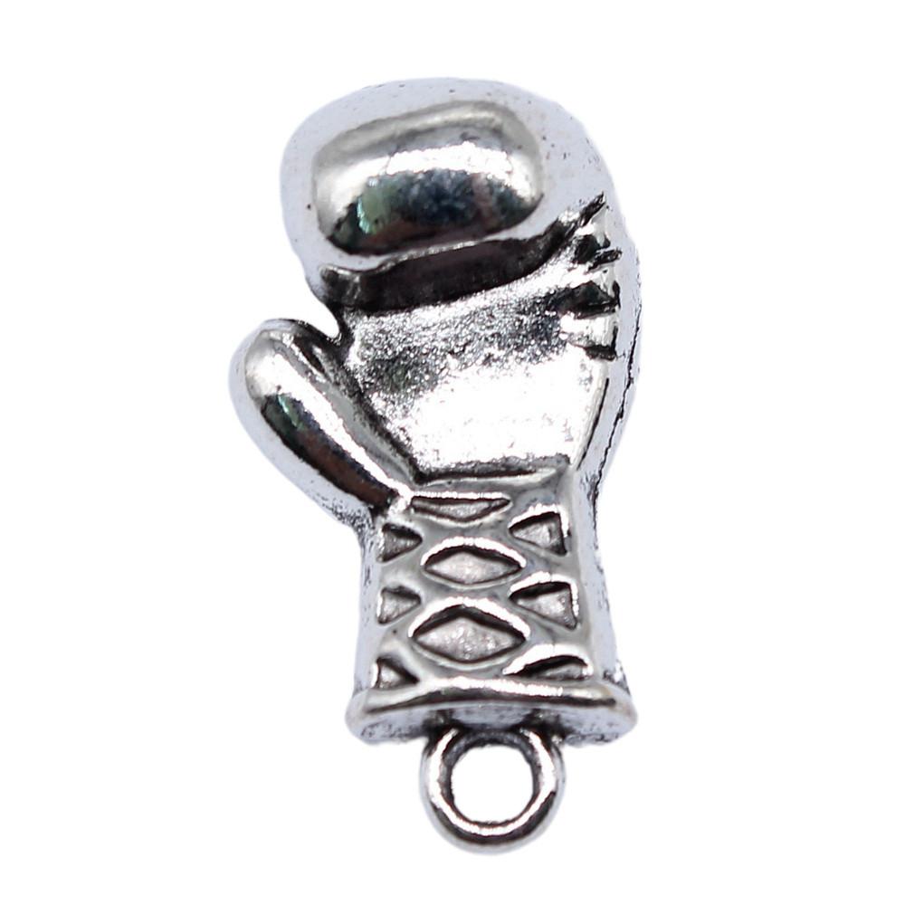 Boxing Glove Charms Multi Color Exercise Pendants For Sports Themed DIY Jewelry Accessories