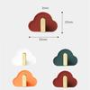 Hooks For Hanging Clouds Shape Hall Key Holder No Punching Self Adhesive Hooks Decor For Kitchen Bathroom Storage Wall