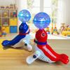 Ball Spinning Stunt Top Ball Colorful Sound Electronic Pet Toy Rotating Toy  Indoor Play