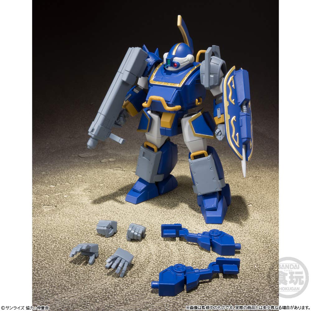 Super Minipla Blue Knight Belserga Story Vol.2 (3 Pieces) Candy Toys/Gum (Armored Trooper Votoms Blue Knight Belserga Story)