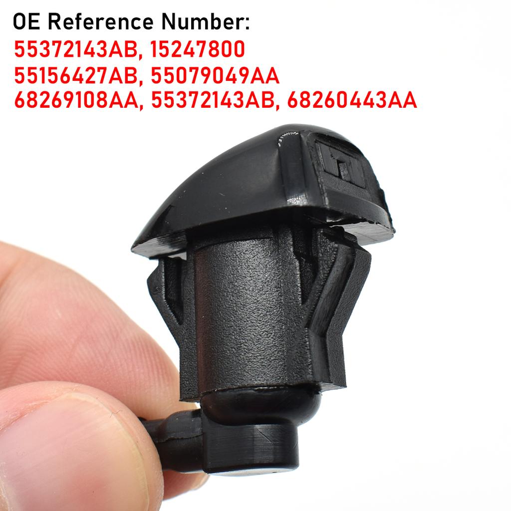 2X Frontscheibenwischer Waschdüse Düsen-Kit Für Jeep Grand Cherokee Chevy Malibu Pontiac Dodge Durango Grand Caravan Nitro