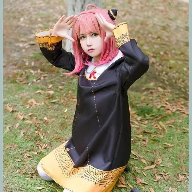Spy playmaker cos Ania cosplay costume Ania clothes anime children