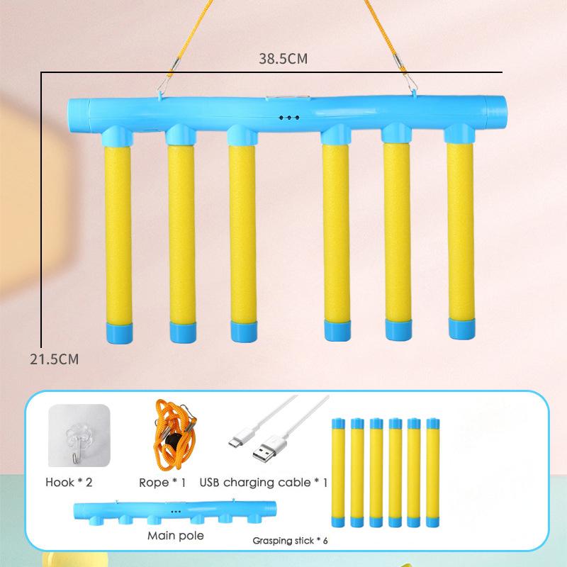 Kids Falling Sticks Dropping Game Stick Machine Hand Grabbing Training Concentration Focus Sensory Trainer Parent-child Toy