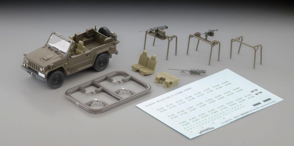 TOMYTEC Arsenia Six Four AS003 New Type 73 Light Truck Finished Model 335702 1/64 (Reconnaissance/Scouting Vehicle)