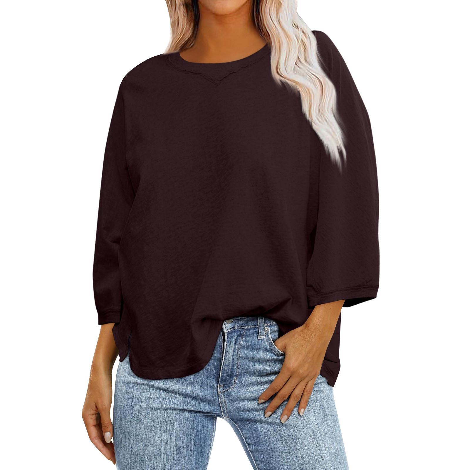 Футболка с пышным подолом на пуговицах — фото 14