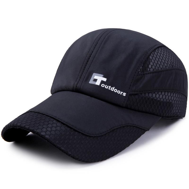 Casquette de Baseball en Polyester Pour Hommes Femmes Avec Protection Solaire Respirante Réglable Été Mode Extérieure