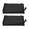 2PCS Soft Lure Storage Bag PVC Water Proof Removable Soft Bait Binder Fishing Tackle Organizer Case for Outdoor Fishing
