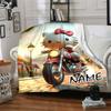 Customizable HelloKitty14 Throw Blanket – Personalized Name, All-Season Cozy Snug Blanket, Machine Washable, Personalized Blanket