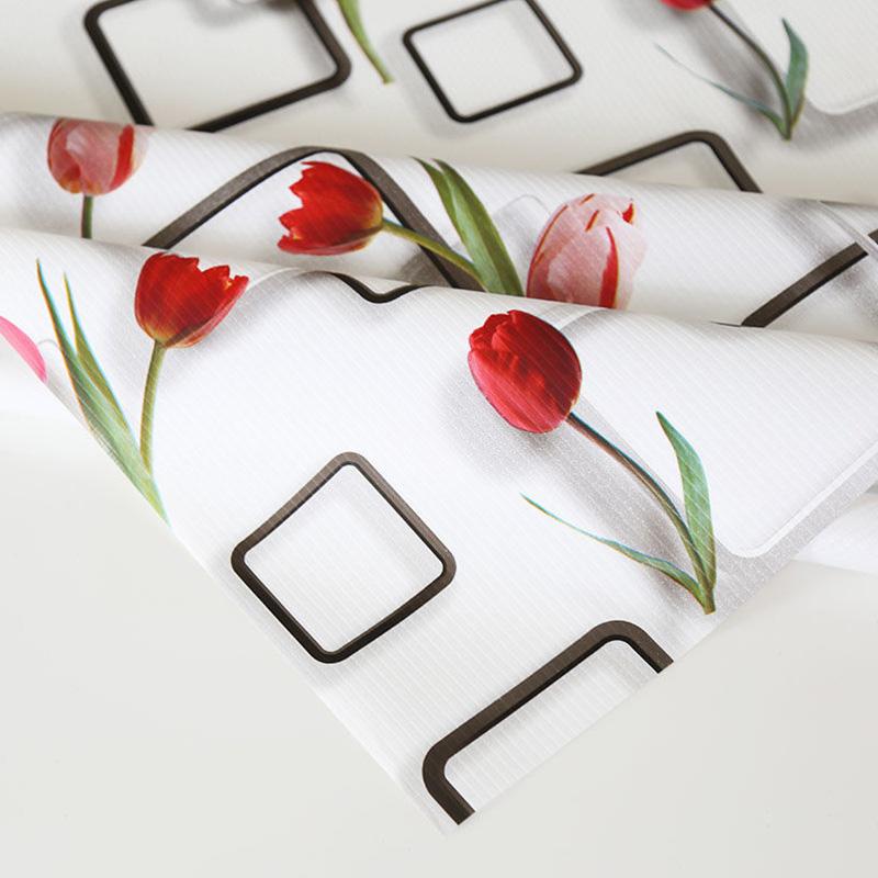 Blumengedruckte Wasserdichte Tischdecke Für Esstisch Partydekoration Wiederverwendbare Rechteckige Tischdecke Matte Pad Küche Platzset