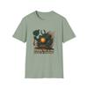 Unisex Softstyle T-Shirt Mens Womens Tees Top Retro Anime Armored Beetle Spear Amber Glow Battle Fall