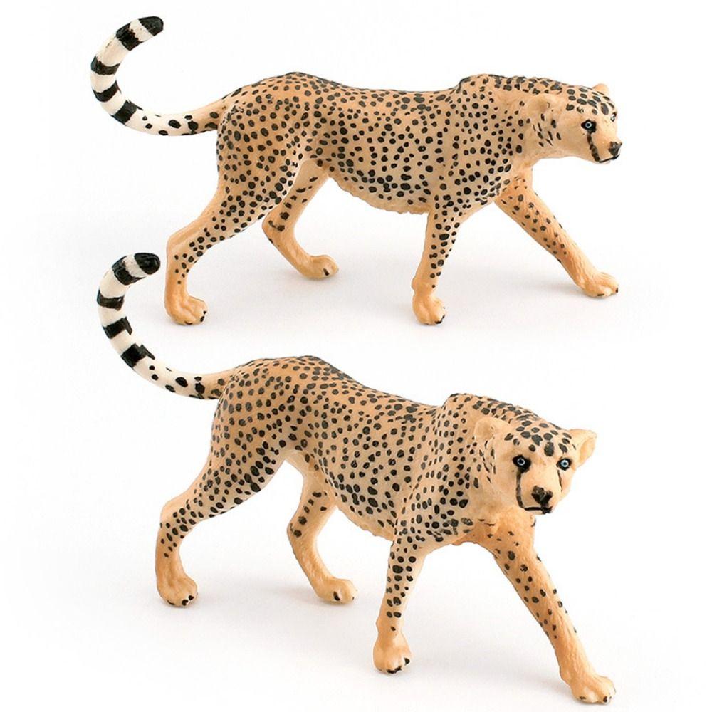 Realistic Snow Leopard Model Simulation Cheetah Leopard Figures Leopard Action Figures  Home Decor