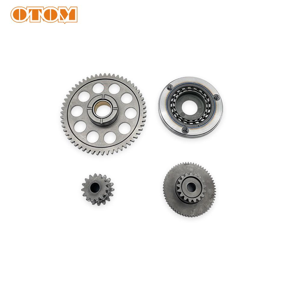 Starter Drive Gear For ZONGSHEN ZS172FMM-5 PR250 ZS175FMN PR300 Engine Starter Reduction Gear Starter Clutch One-way Bearing