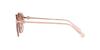 Coach HC8332D Transparent Pink Size 56 Women's Sunglasses,