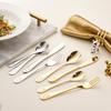 Children's 304 Stainless Steel Cutlery Set, 4-Piece: Cartoon Bear Knife, Fork, Spoon - Gift for Home.