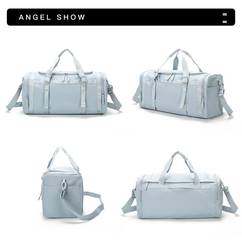 Duffel Bag Sports Fitness Bag Large Capacity Multifunctional Separation Shoes Bags Dry Wet Separation Waterproof Shoulder Bag