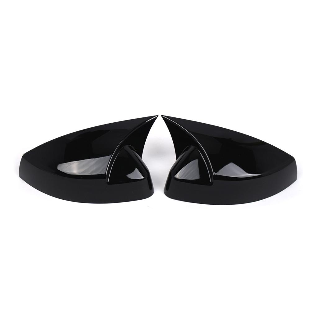 Side Glass Cover Plastic Wing Glass Caps 8V0857527 8V0857528 Replacement Side Glass Casings Suitable for German Vehicles
