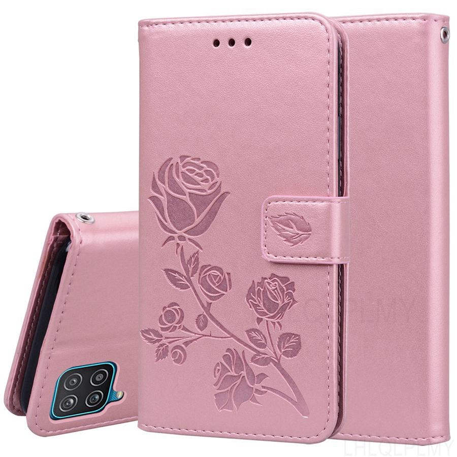 Rose Leather Wallet Flip Case For Vivo Y22S V29E Y01 Y16 Y35 Y02 Y02S Y15S V25E V27 V25 Pro 5G Y36 Y78 V27E Y17S Y27 Y27S Cover