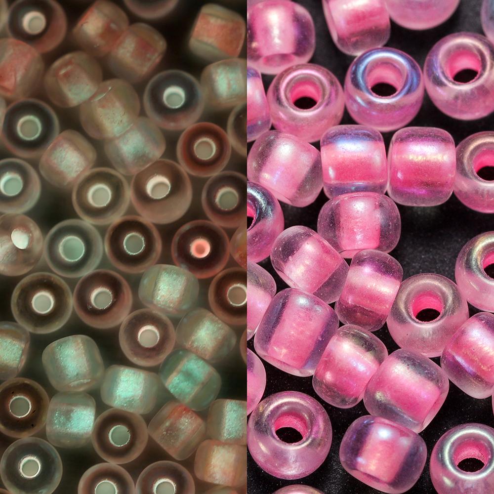 600Pcs/Lot 3mm Colorful Luminous Beads Glass Seed Loose Spacer Beads for DIY Earrings Necklace Bracelet Jewelry Accessories
