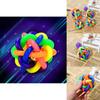 Pelota de Goma Colorida Juguete para Gato Mascota con Cascabel Pequeño para Ejercicio Interactivo Divertido