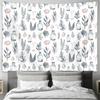 unframed Bohemian Tapestry Nature Botanical Leaf Floral Wall Hanging Room Decor Home Textile Aesthetic Wall Art Bedroom Living R