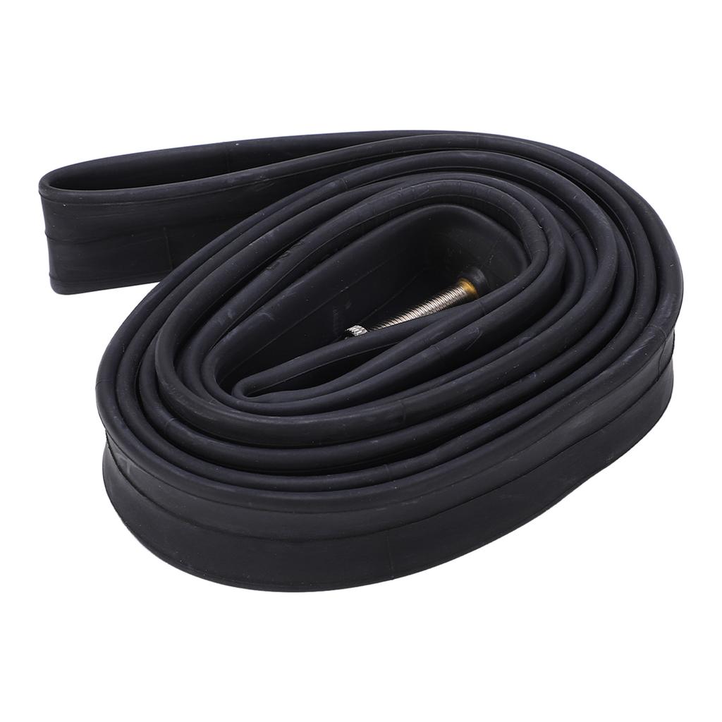 Câmara de Ar para Bicicleta 700x20 28C Borracha Butílica com Válvula Francesa Estendida para Bicicleta de Estrada Montanha Reposição Válvula 48MM