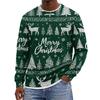 Men's Christmas Neck Pullover Sweatshirt