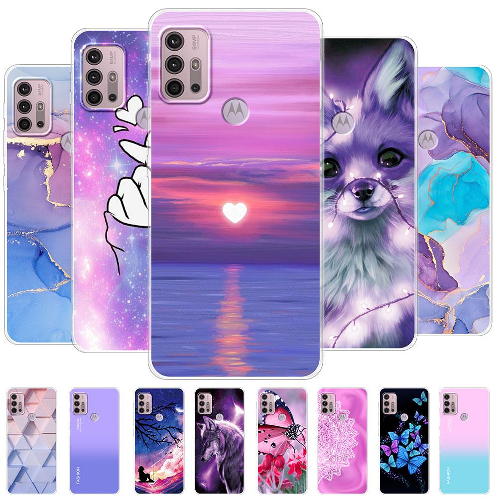For Moto G10 Moto G20 Case For Motorola Moto G30 Coque Clear Soft Silicone Bumper Cover Phone Case For Moto G60 G60S Clear Funda