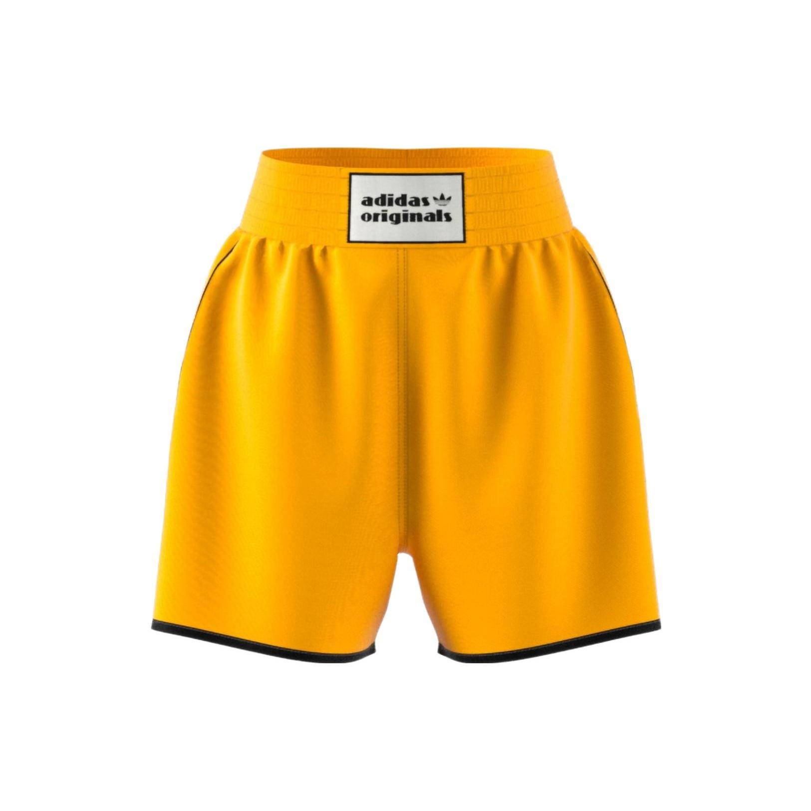 (WMNS) adidas Boxing Shorts Yellow Women s IC8508 S