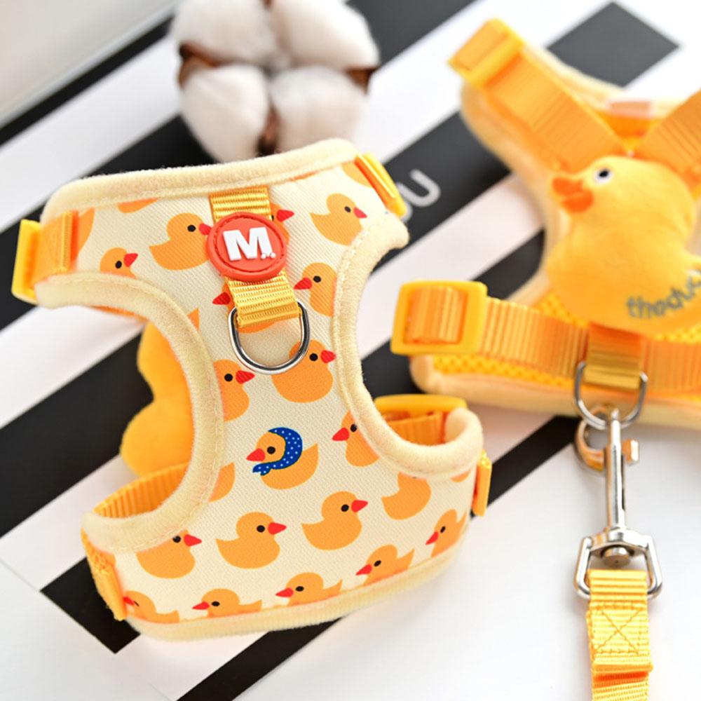 Cat Dog Leash: 1.5m Length, Vest Harness for Small Dogs - Pet Walking Rope, Outdoor Adjustable Walking Supplies