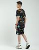 MONTE CARLO Boys Printed Round Neck Bermuda Set